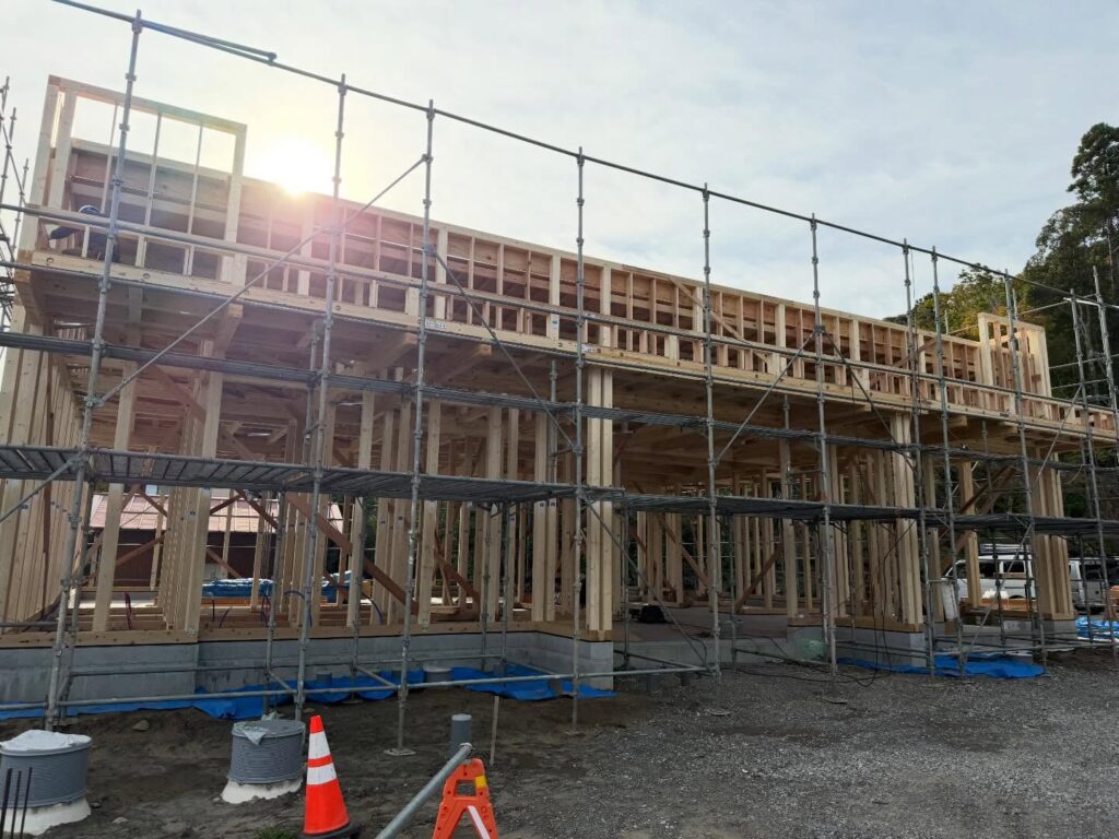 茂原市 セレハウス新築工事前回、地鎮祭の様子を投稿させていただきました！今回は上棟式です！