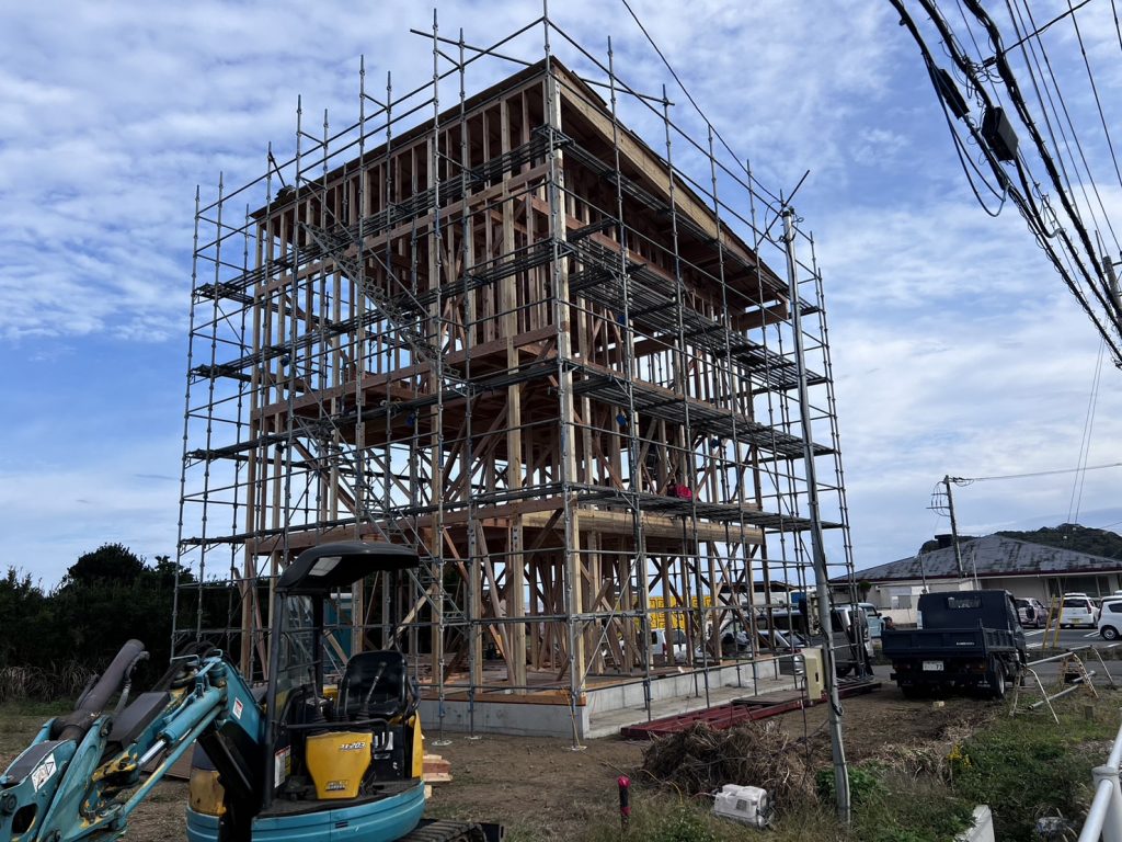 一宮町東浪見 木造3階建て(自社検査)